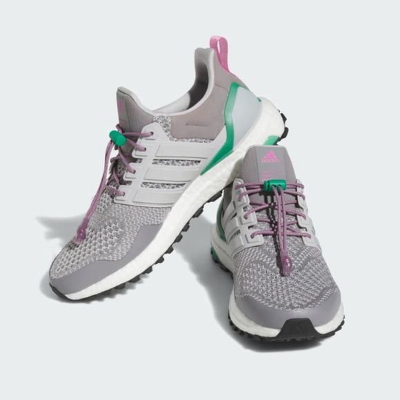 Adidas Ultraboost DNA 1.0 LIMITED EDITION Men’s Lucid Grey Fuchsia HR0071 NIB - Picture 1 of 6